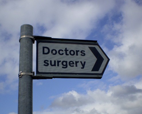 surgery doctors sign brighton