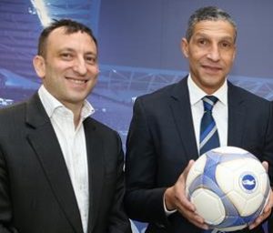 Tony Bloom and Chris Hughton