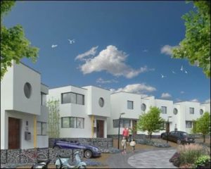 An artist's impression of the homes planned for Falmer Avenue in Saltdean - image courtesy of APA Architects