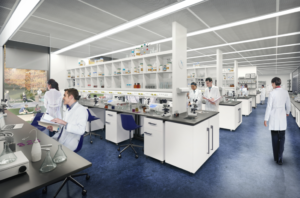 The proposed Sussex University Life Sciences Building - Image courtesy of Brick Visual