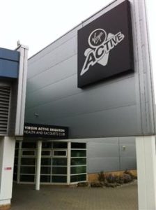The Virgin Active gym at Falmer