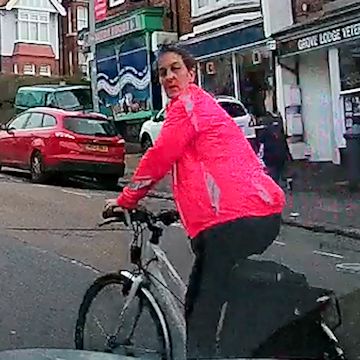 Cyclist sought after Mercedes damaged in road rage attack in Brighton