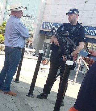 Armed police patrol Brighton – but no army for Sussex yet
