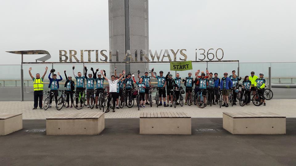 Paris to Brighton Bike Ride crew raise £37k for charity