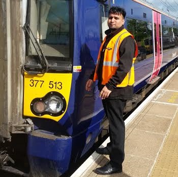 Train driver shortlisted for national award after track death