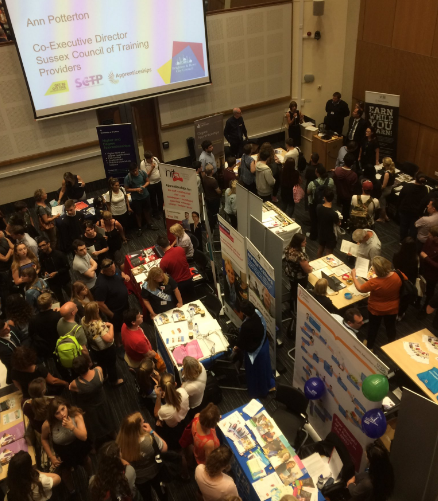 Hundreds of potential apprentices cram into Hove Town Hall event
