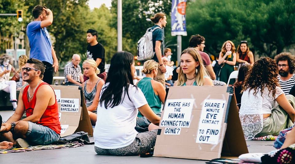 Fancy eyeballing a stranger in the park tomorrow?