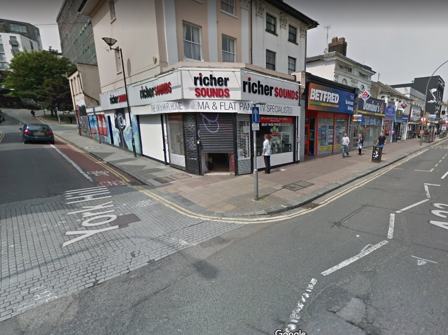 Brighton boy stabbed in the buttocks in London Road