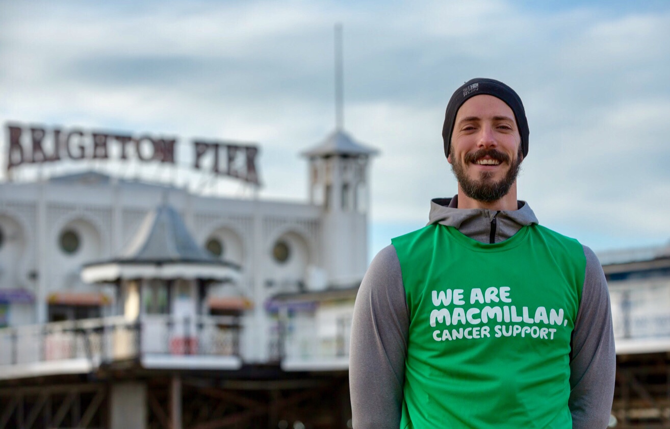 Brighton man takes on ‘marathon’ challenge for cancer charity