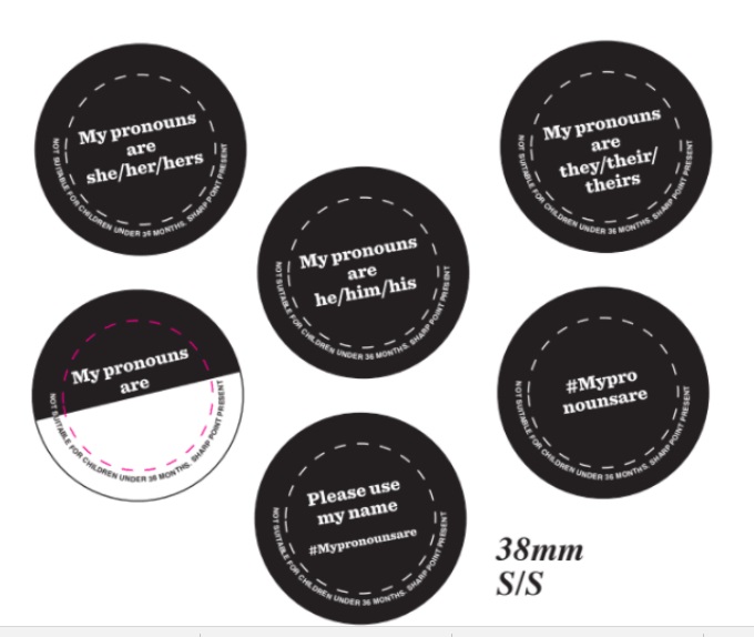 Council staff given thousands of pronoun badges so public don’t assume their gender