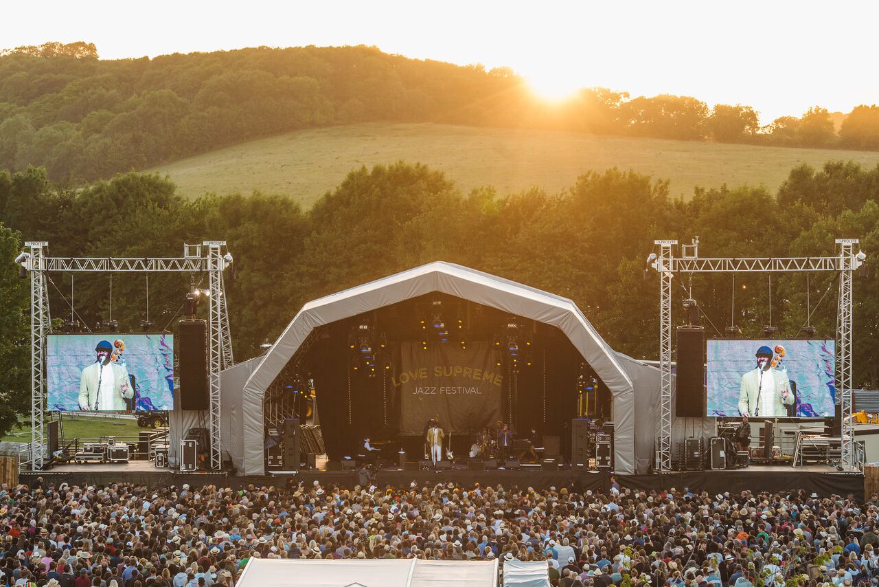 Celebrate summer at the Love Supreme Jazz Festival – only 7 miles away from Brighton