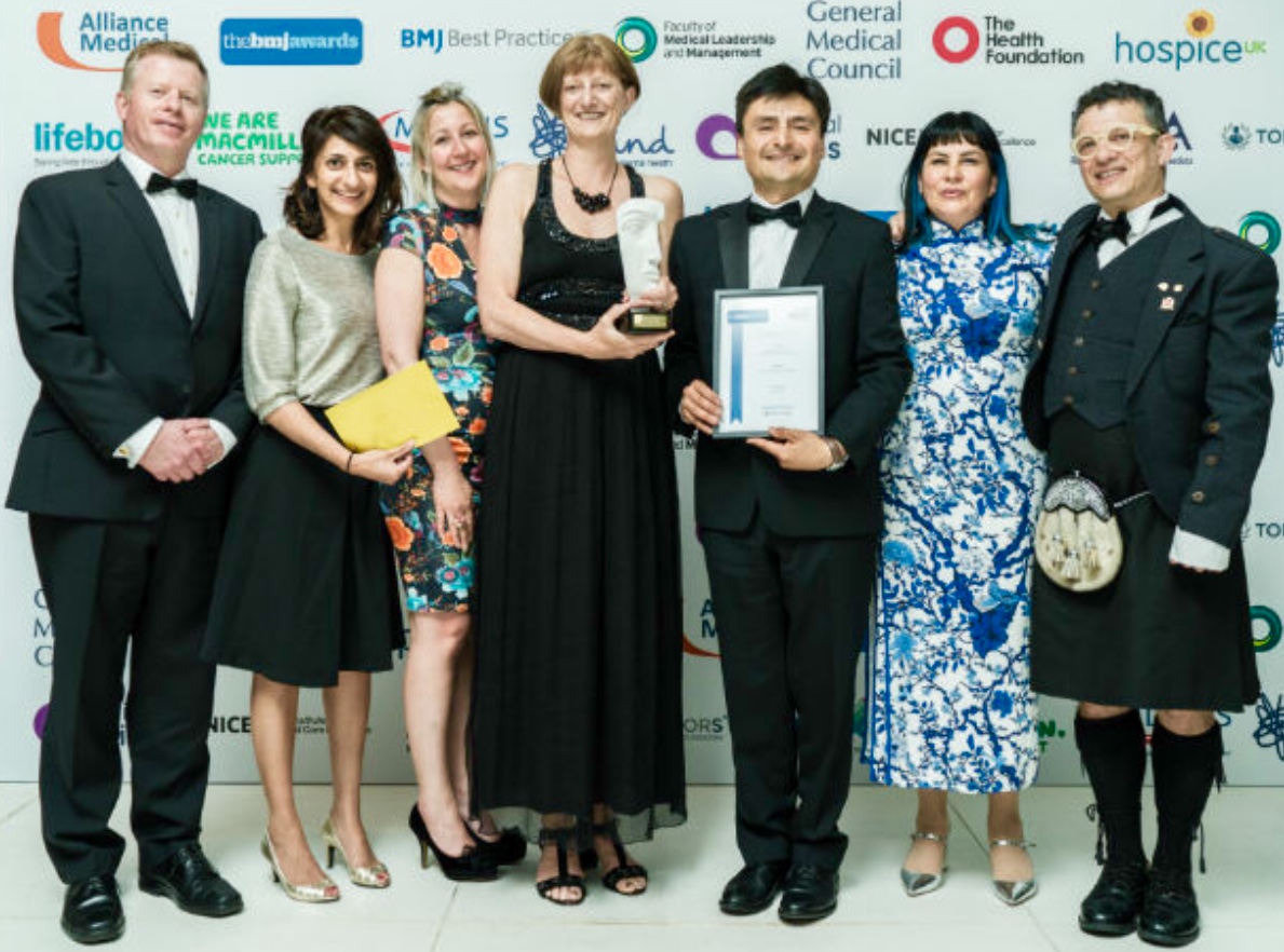 Brighton hospital staff win innovation prize at health awards