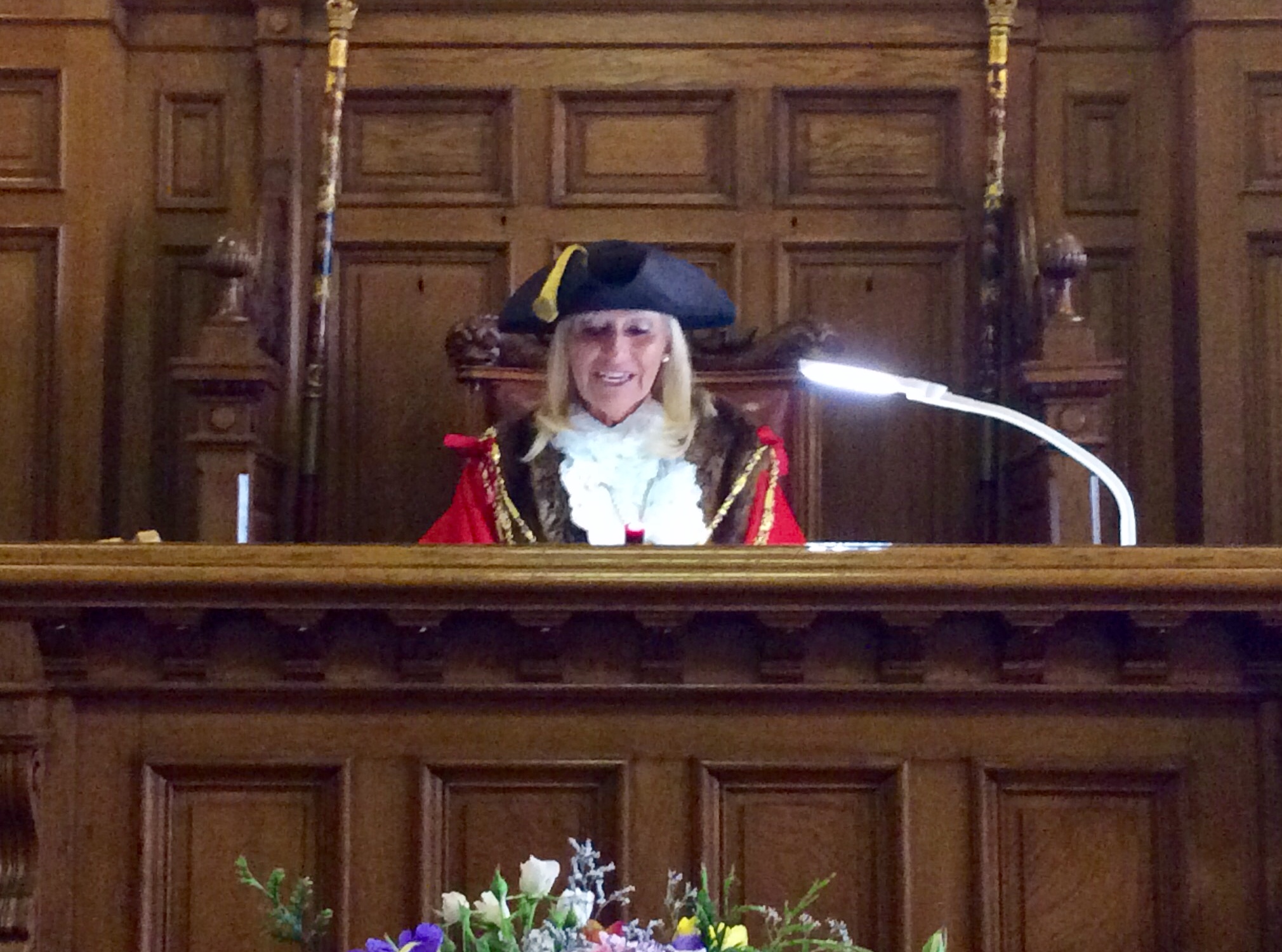 Brighton and Hove mayor starts her year with fish and chips and a carousel ride