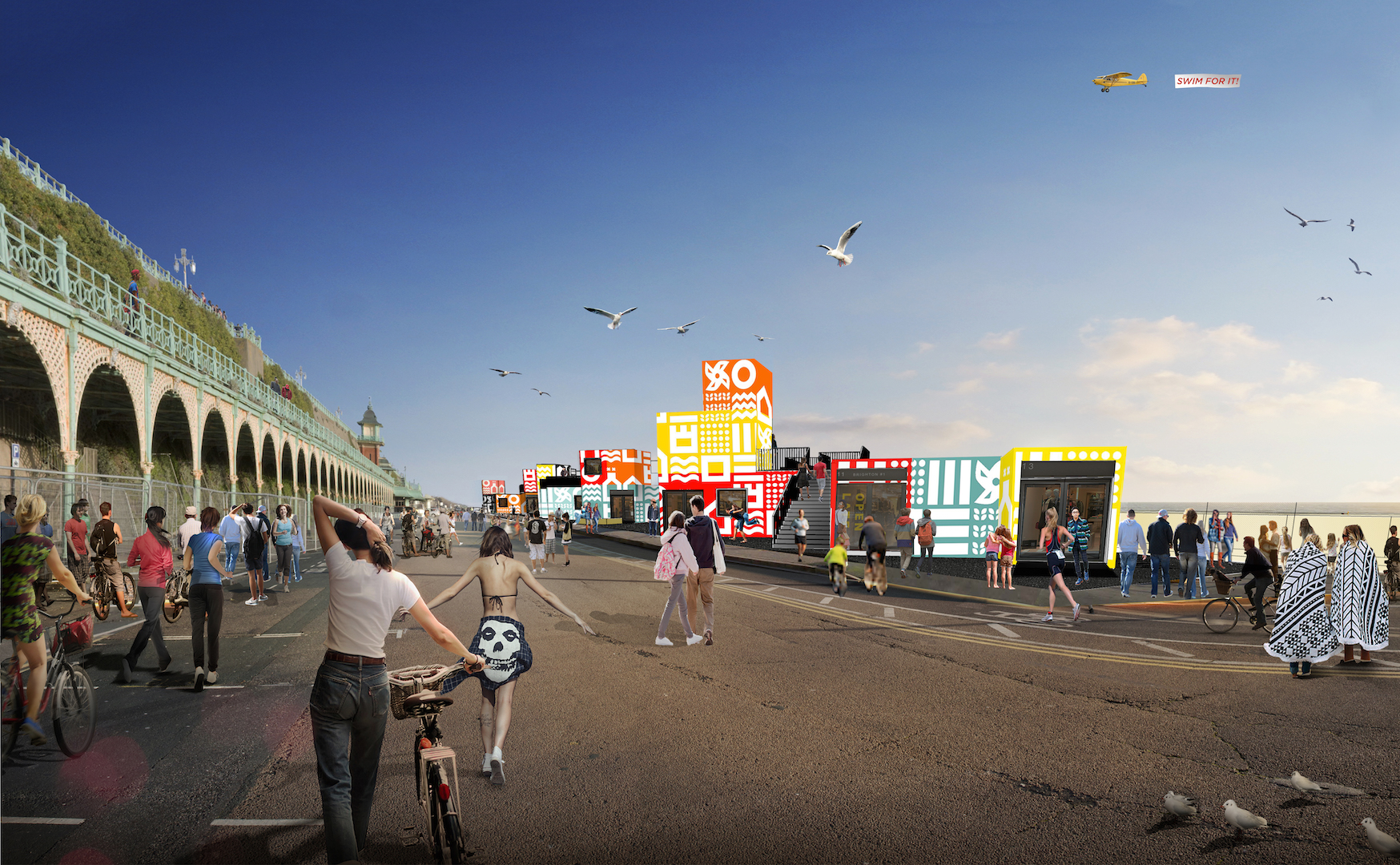 New images of Sea Lanes open air swimming pool revealed