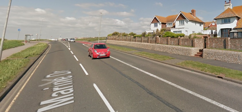 Pedestrian seriously injured after being hit by car crossing Marine Parade