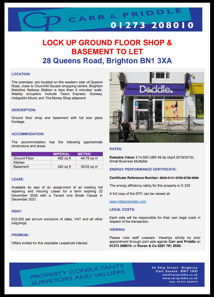 Parcel store staff learn jobs are at risk after office put up for let