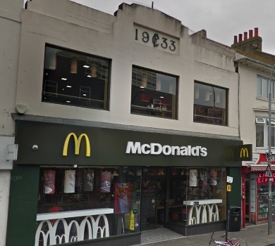 Man arrested over McDonald’s arson