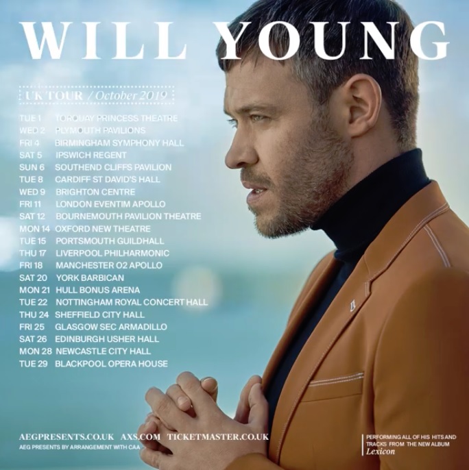 will young tour songs