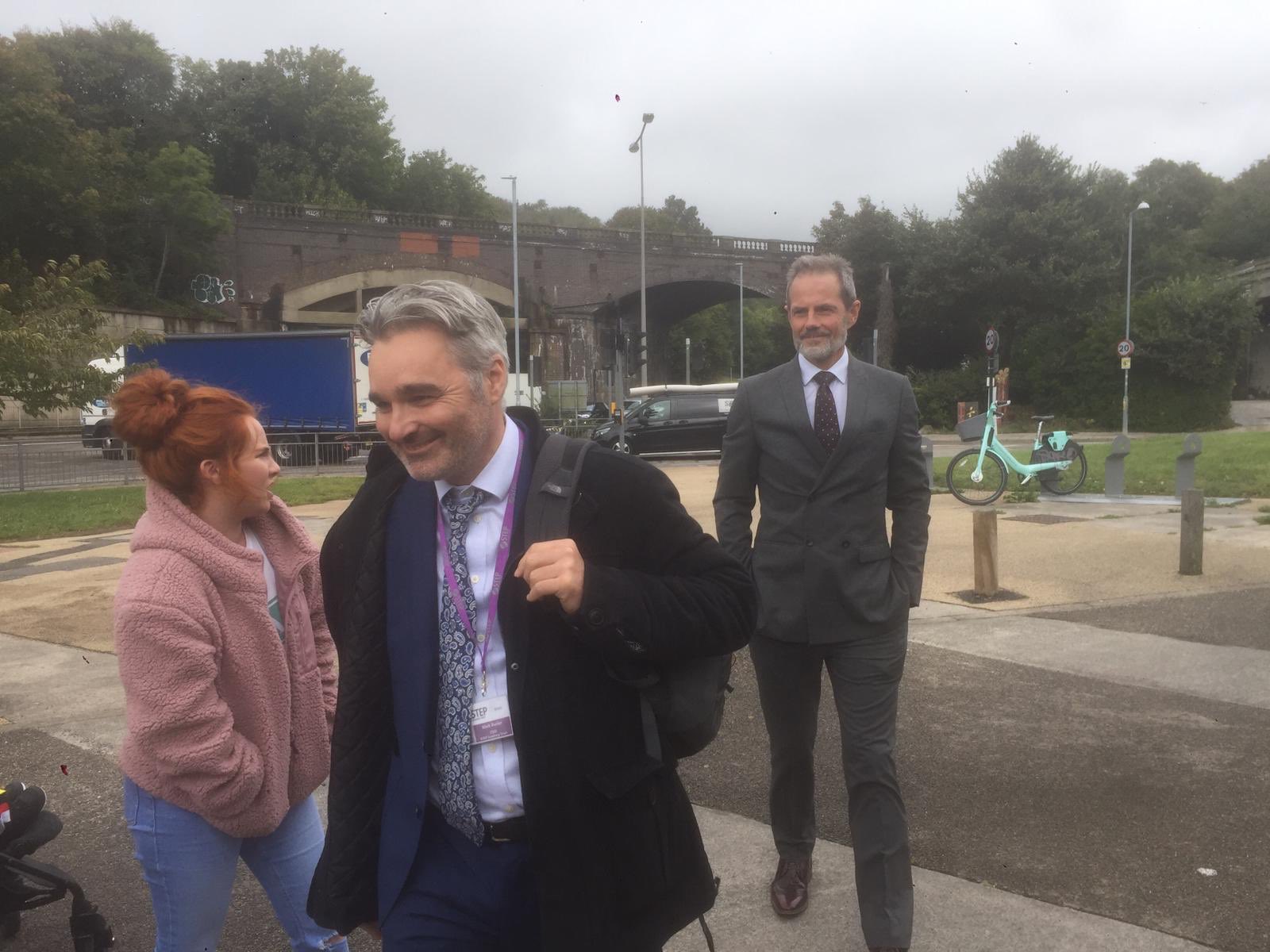 Moulsecoomb parents protest potential sponsors visit to school