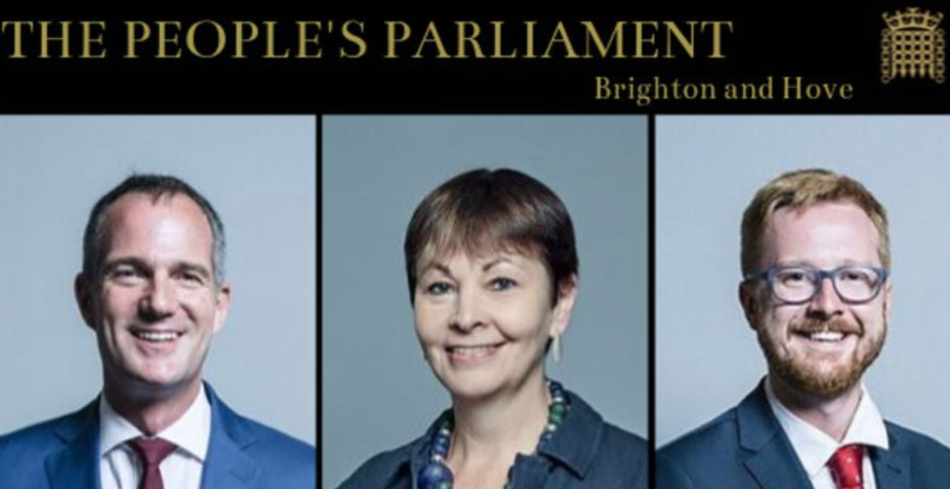 Brighton and Hove MPs prepare to take part in People’s Parliament