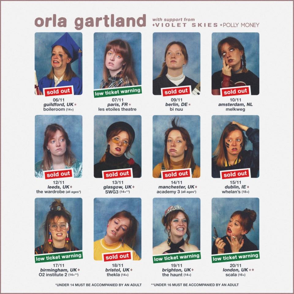 Come to support. Orla Gartland рост. Orla Gartland. Orla Gartland Guitar.