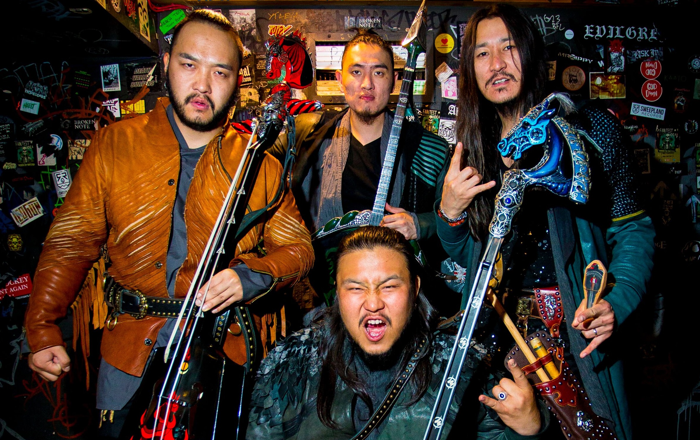 Mongolian throatsinging and heavy rock band The HU are heading to