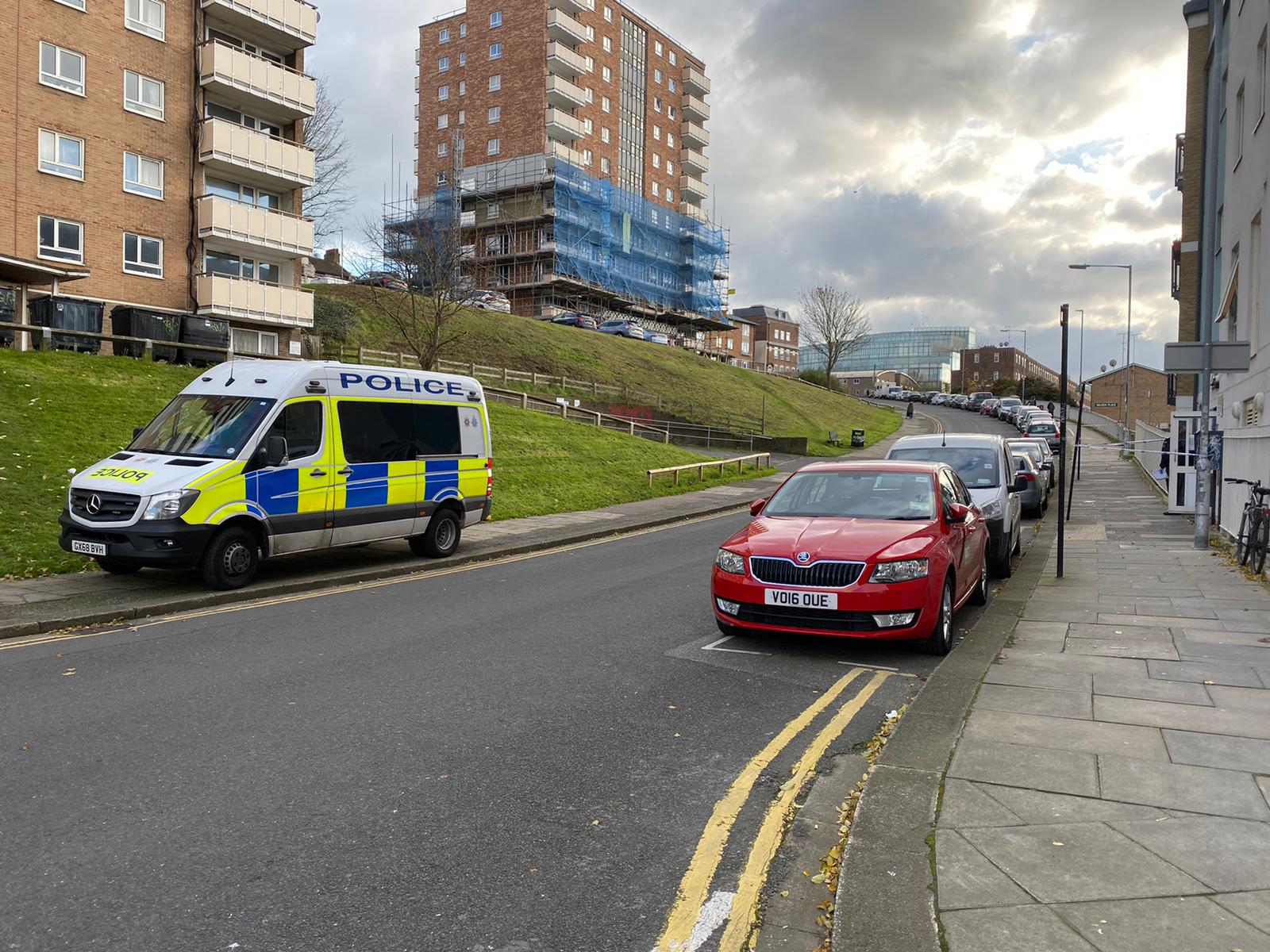 Woman found unconscious at Brighton flats