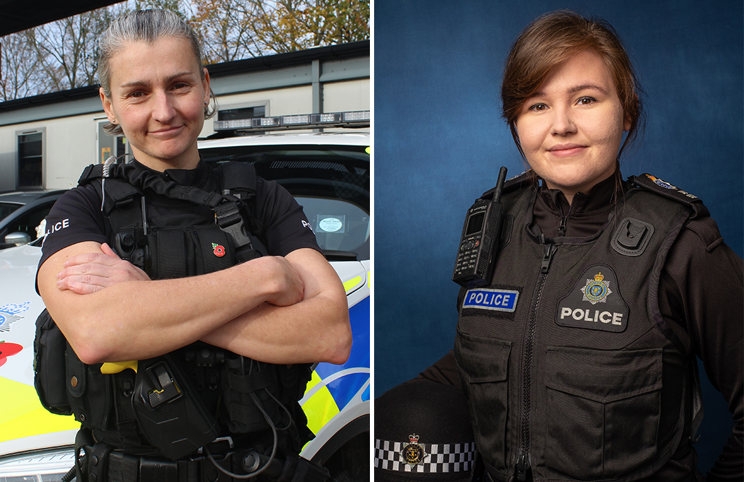 Two lifesaving Brighton police officers nominated for award