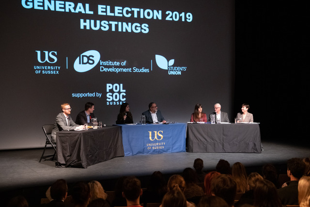 Caroline Lucas tips student hustings in her favour