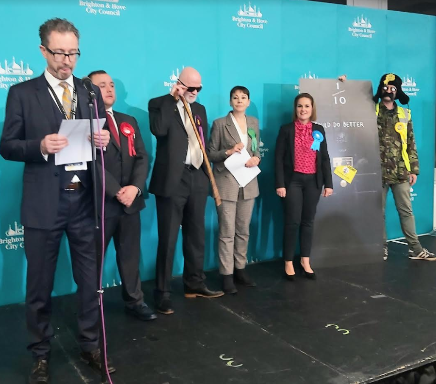 Brighton Pavilion general election result 2019