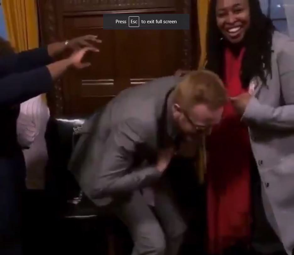 Brighton Kemptown MP filmed dancing like a chicken in Parliament