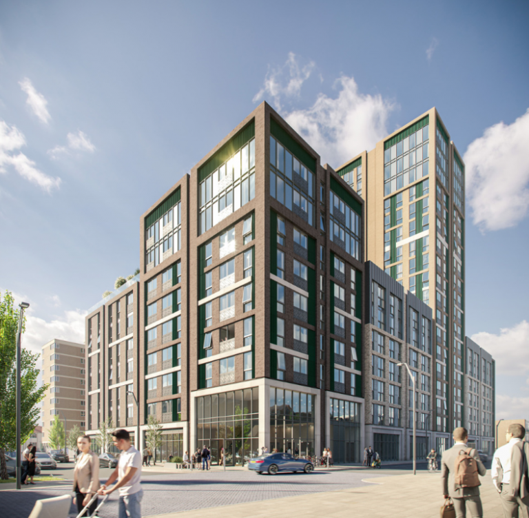 Hundreds of flats planned for 18storey block by Hove station