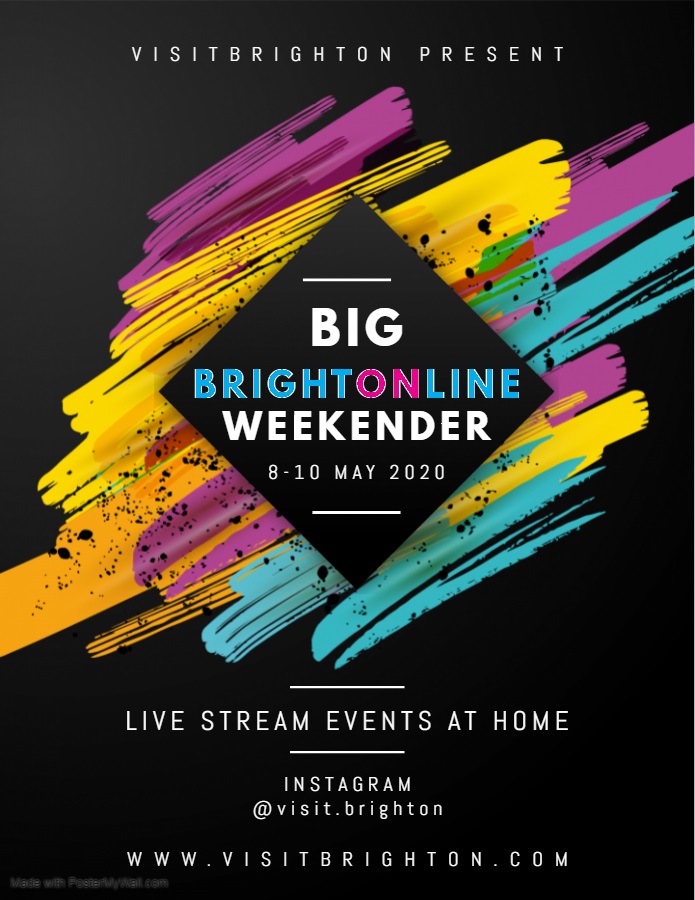 Virtual Brighton festival launched this weekend
