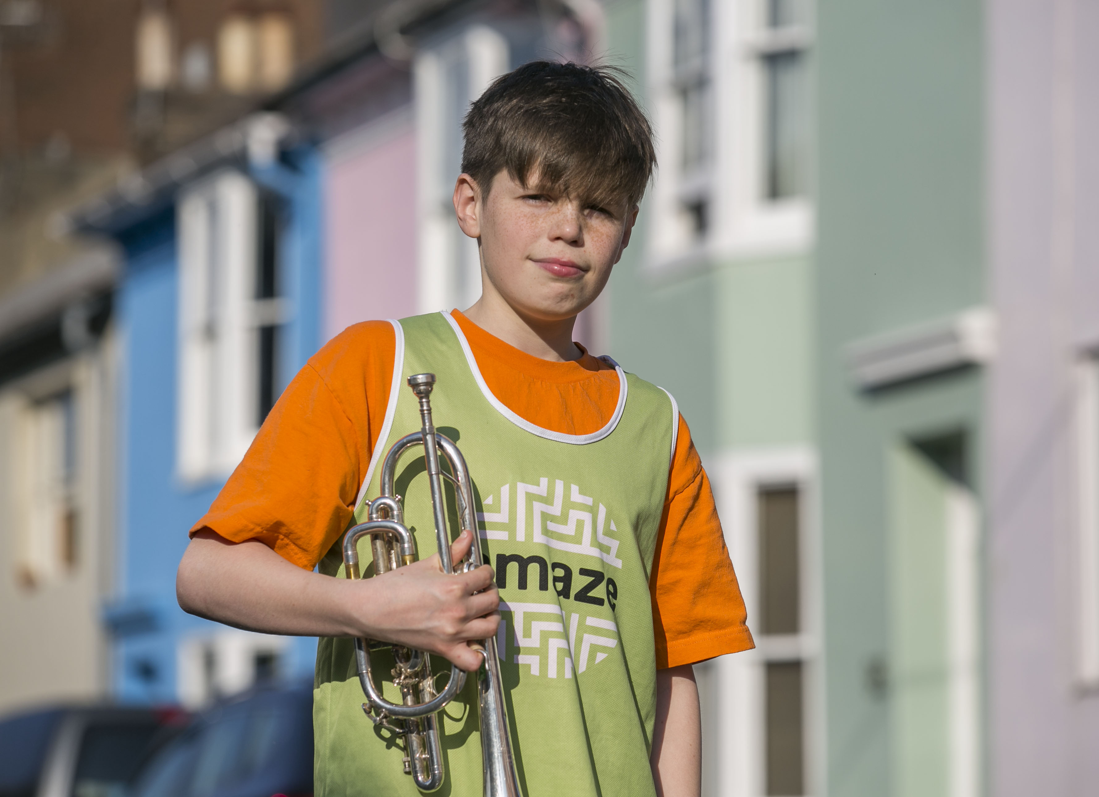 Brighton’s trumpet boy releases single