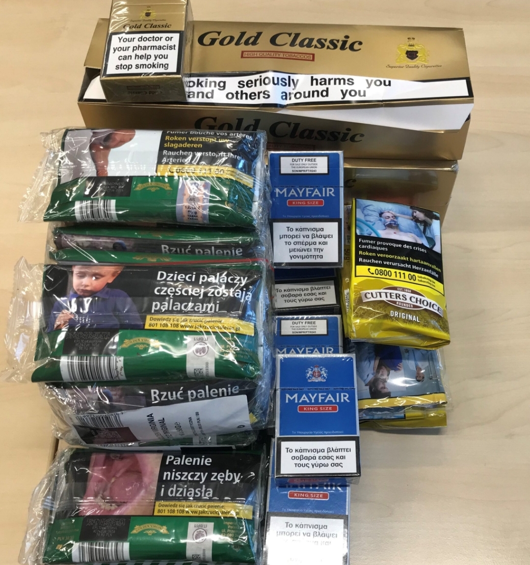 Hove man fined for selling illicit tobacco