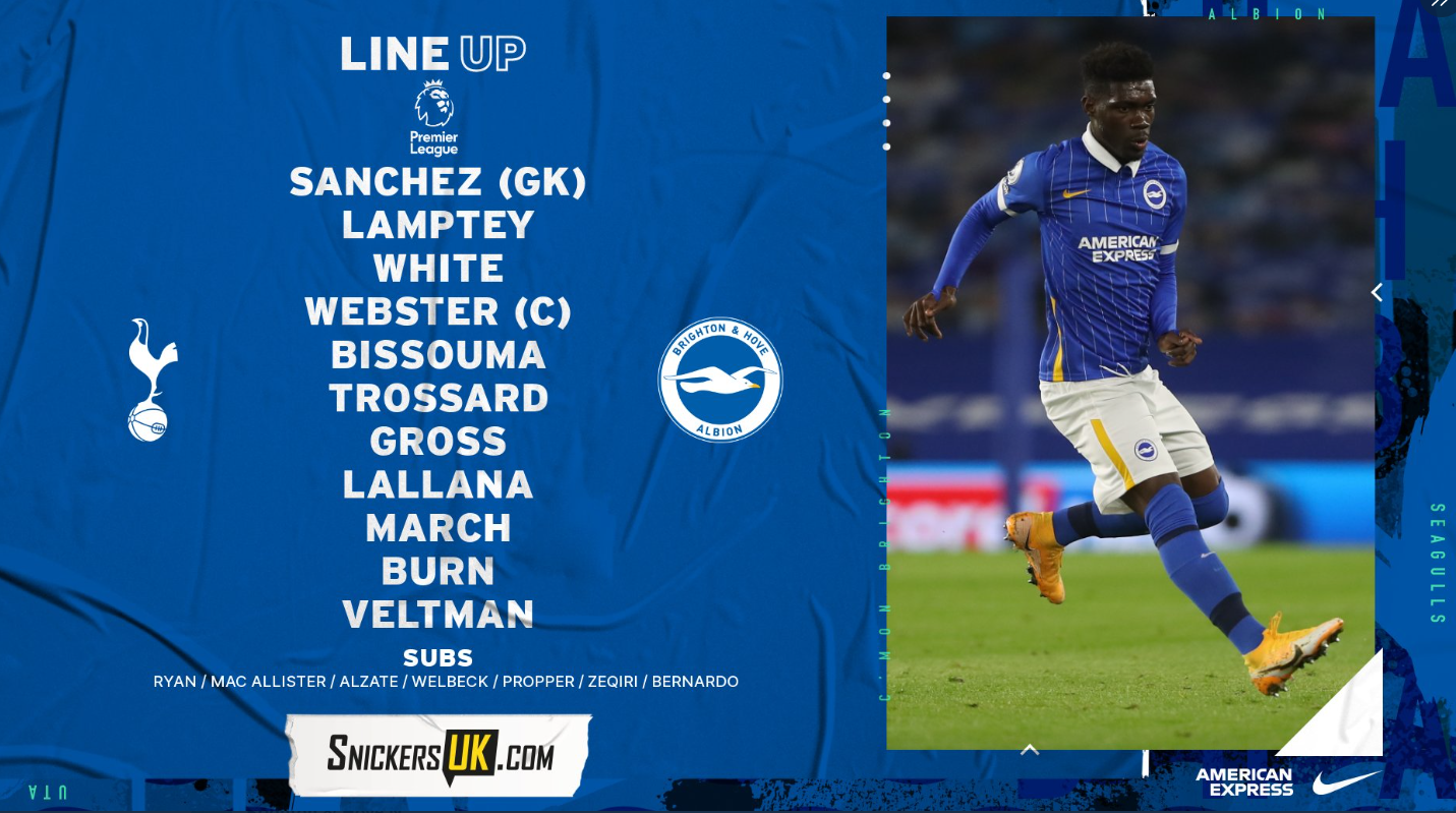 Premier League Match Day 7 – Tottenham Hotspur v Brighton & Hove Albion