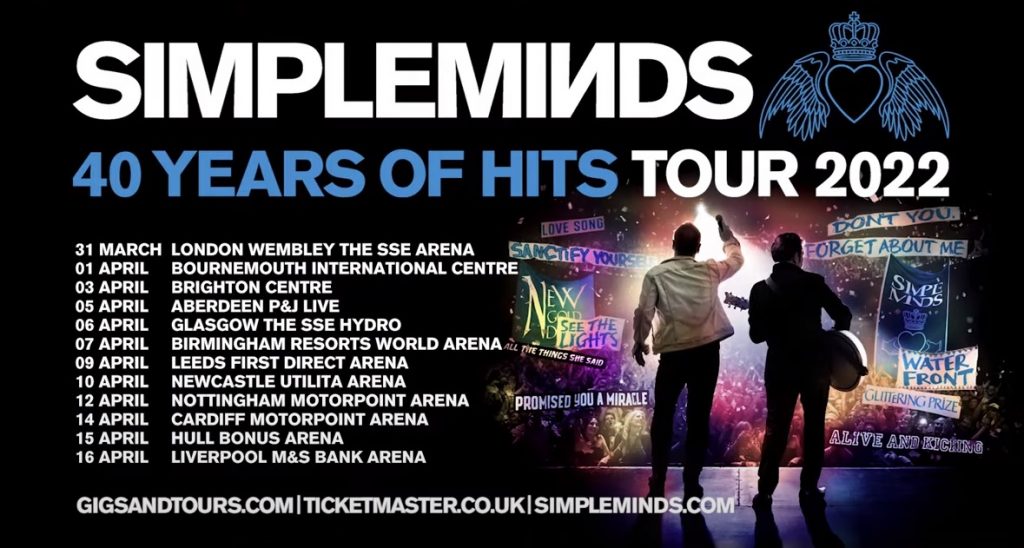 simple minds uk tour tickets