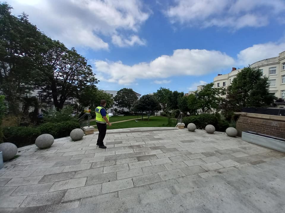 Unfair fine for woman who almost took dog into square overturned