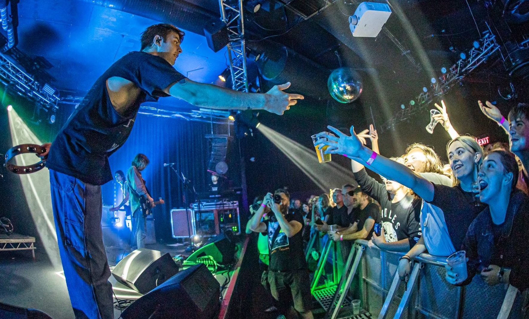 Fontaines D.C. CHALK off another Brighton gig