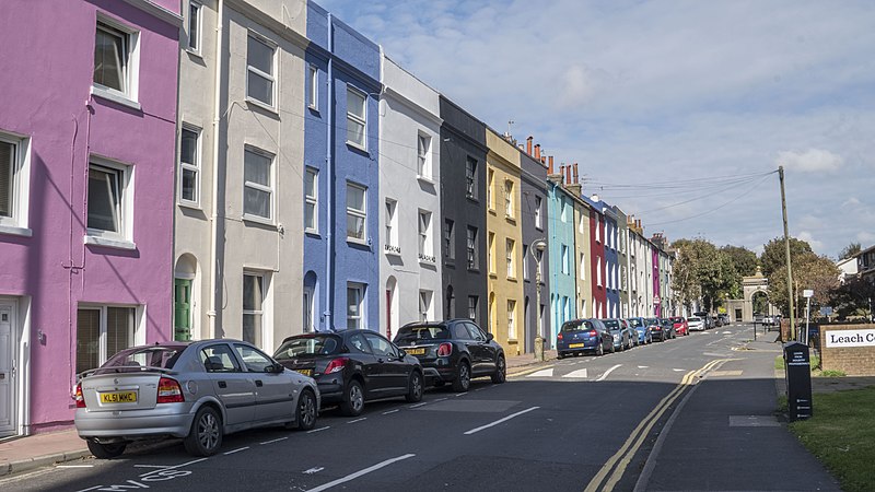 Plans to ban bright house colours leave residents feeling blue