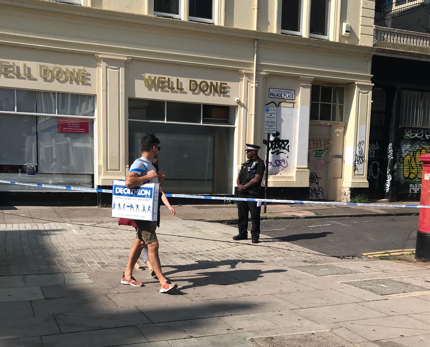 Two schoolgirls charged after man suffers serious head injuries in Brighton attack