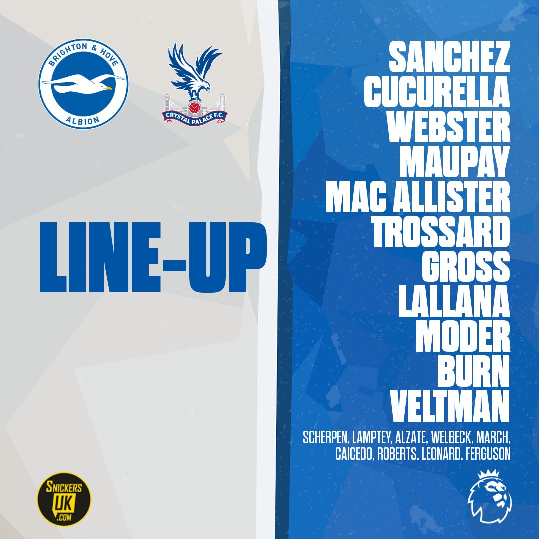 Premier League Match Day 22 – Brighton & Hove Albion v Crystal Palace