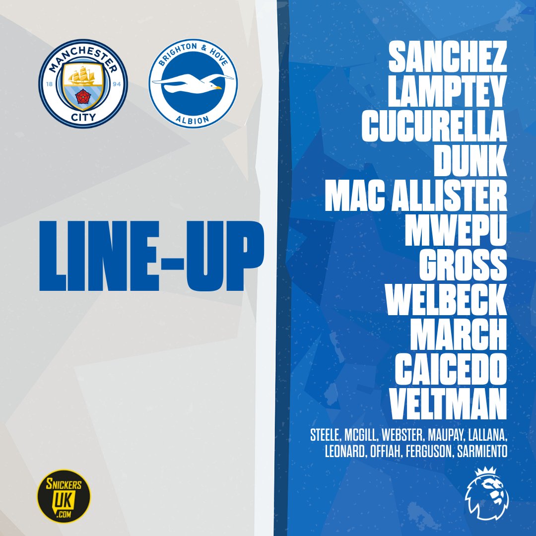 Premier League Match Day 33 – Manchester City v Brighton & Hove Albion