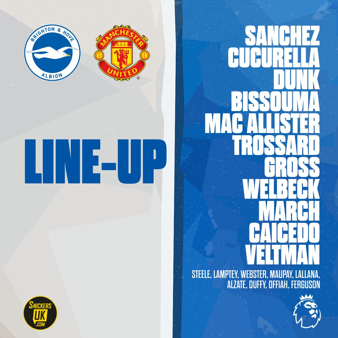 Premier League match day 36 – Brighton & Hove Albion v Manchester United