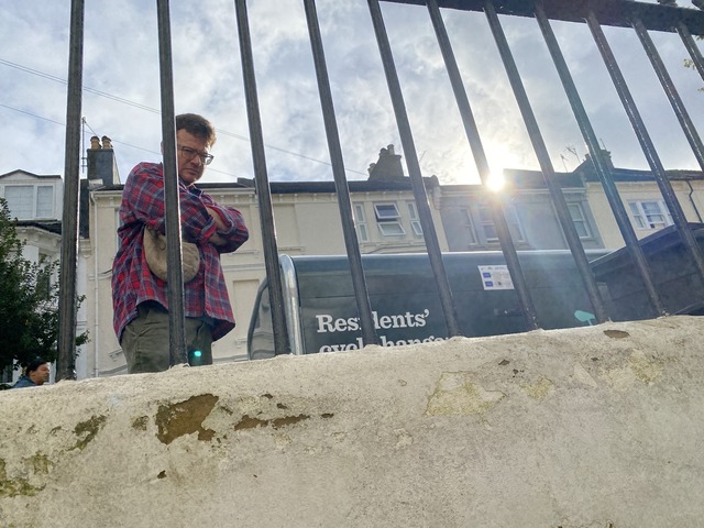 Brighton bike hangar ‘blocks’ children’s bedroom window