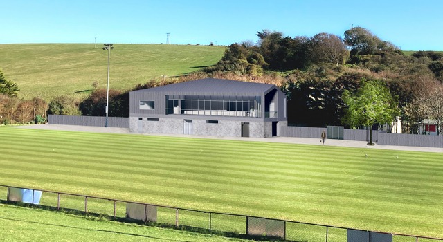 Football club plans artificial pitch and new stand – but not everyone’s a fan