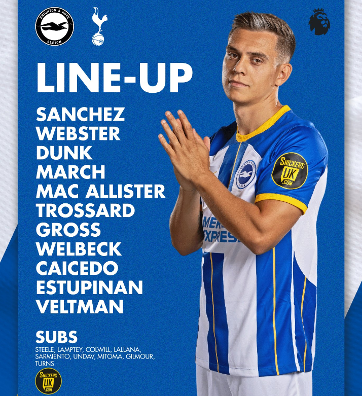 Premier League Match Day 9 – Brighton & Hove Albion v Tottenham Hotspur