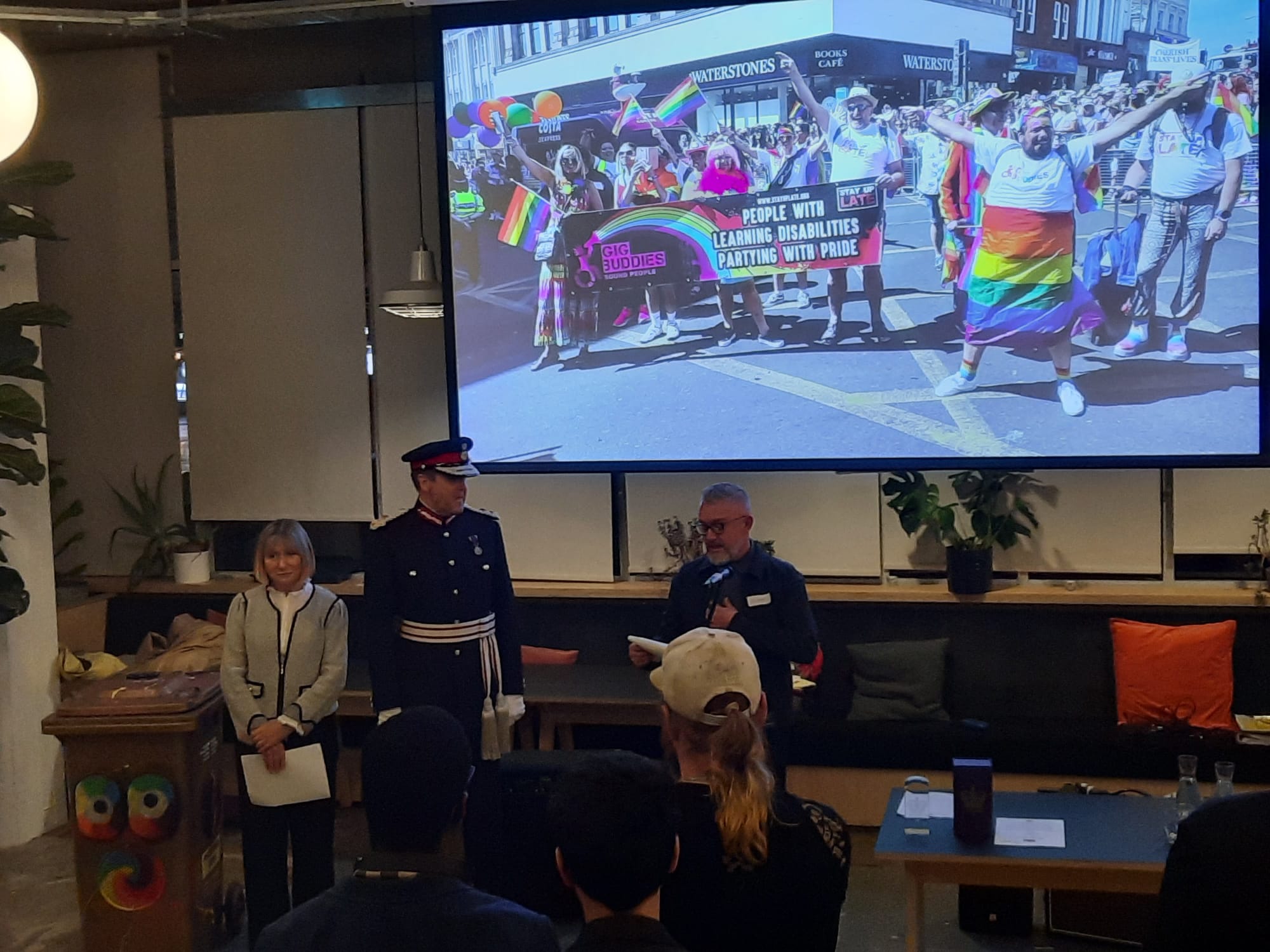 Local Gig Buddies charity wins coveted award for volunteers