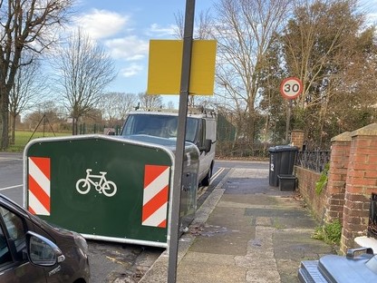 Council accused of ‘misleading’ people after police threat to residents in bike hangar row