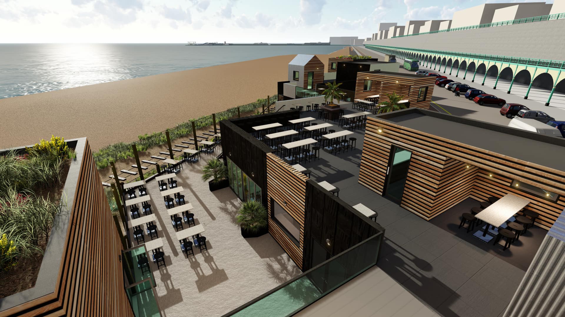 Weather pushes Sea Lanes complex opening to May but pool still on track